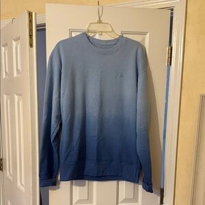 Champion Blue Ombre Crewneck Sweater